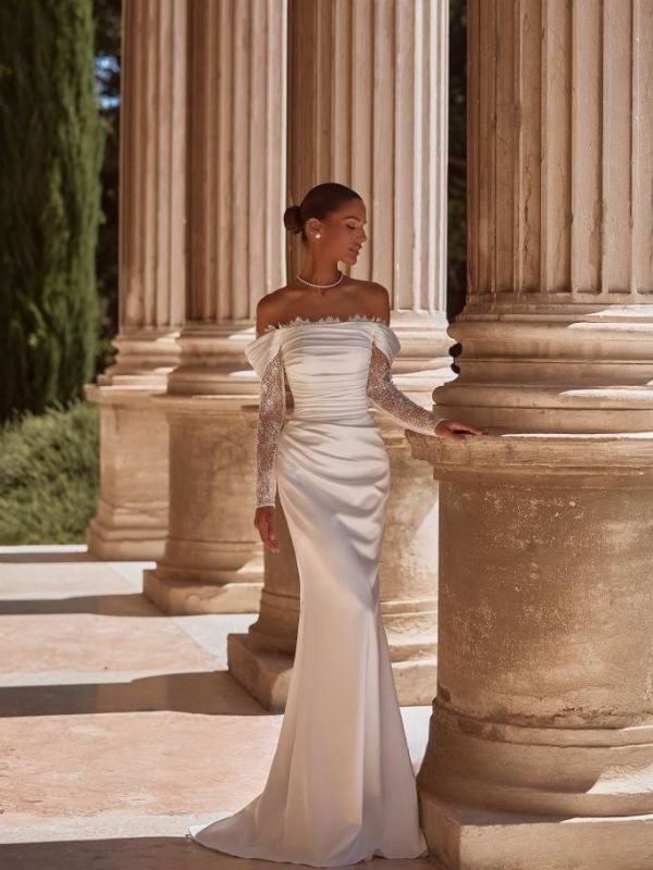 nyfiko-anetta-saten-off-the-shoulder-3d-flowers-high-slit-catwalk-brides